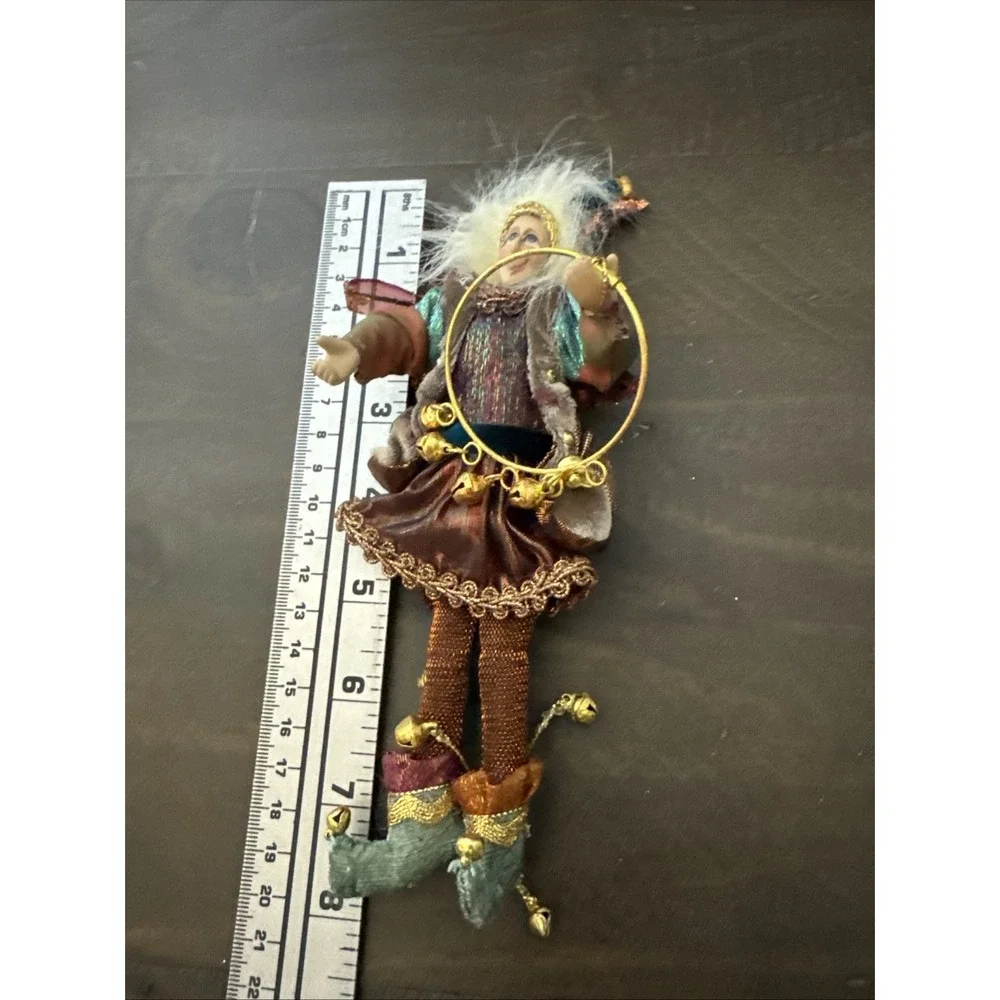 Whimsical Fairy Elf Christmas Ornament 8